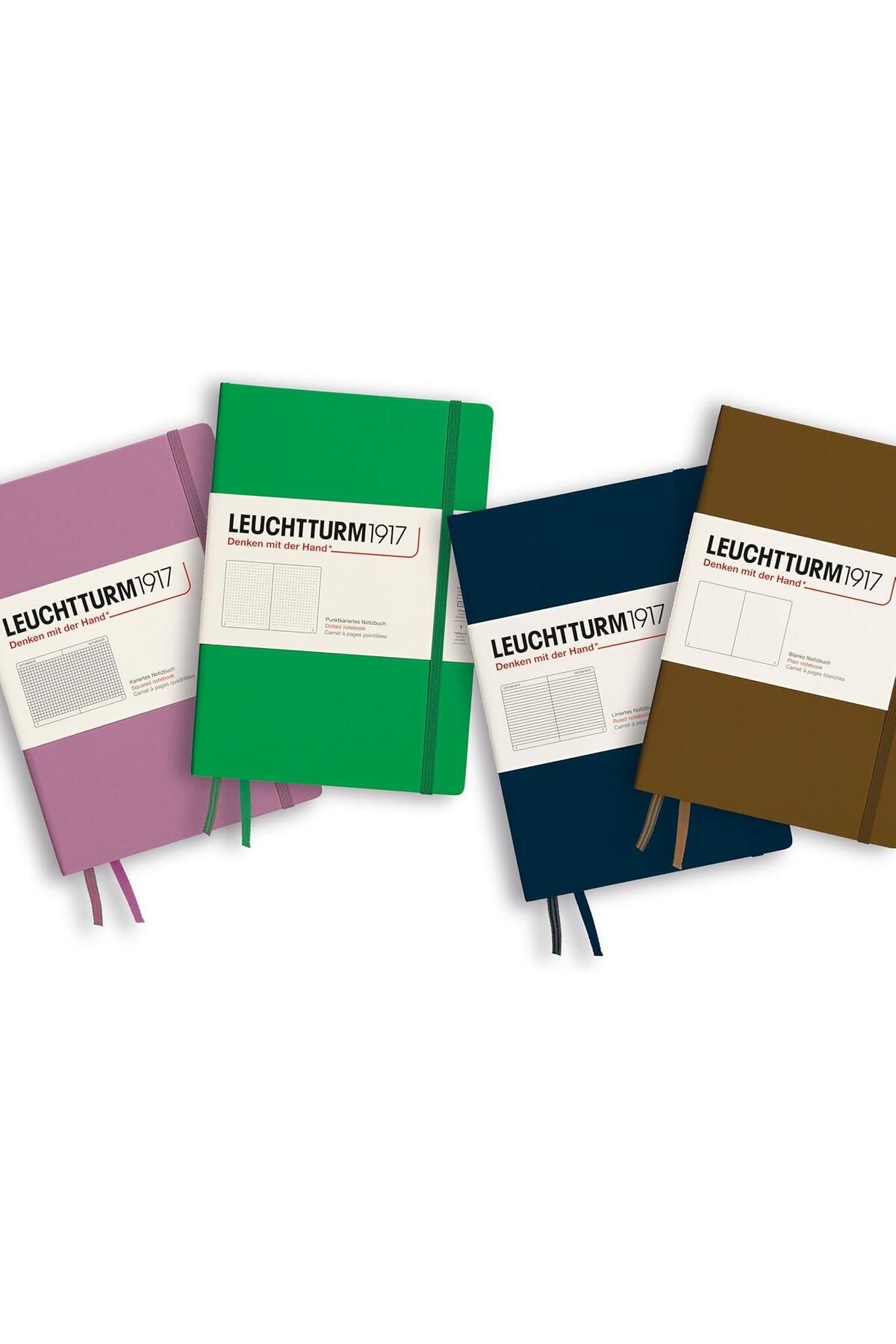 Leuchtturm1917-2025 Colors Medium (A5), Soft Cover, 123 Sheets, Dotted Notebook Deep Sea 372205 2