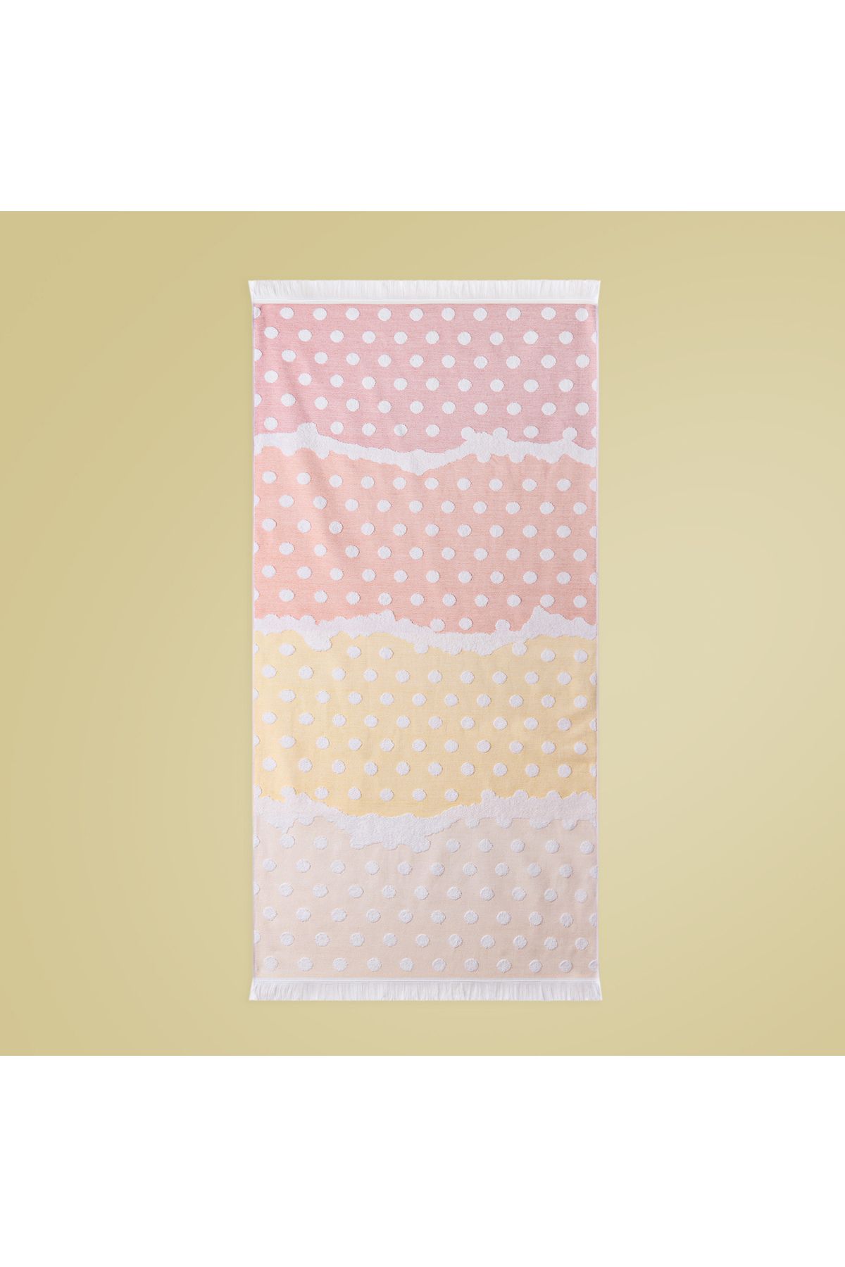 Evidea Soft Carla Plaj Havlusu - Renkli - 70x140 cm