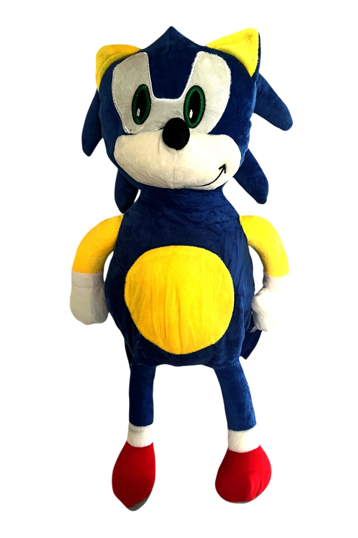 UDATOYS Sonic Pelüş Çanta Kirpi Sonik Peluş Çantası 55 Cm