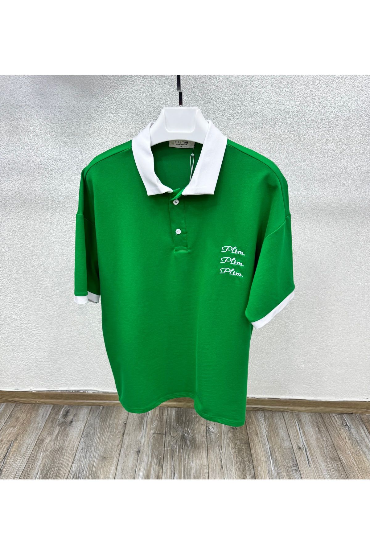 PULLTİME PLTM NAKIŞLI POLO YAKA T SHİRT