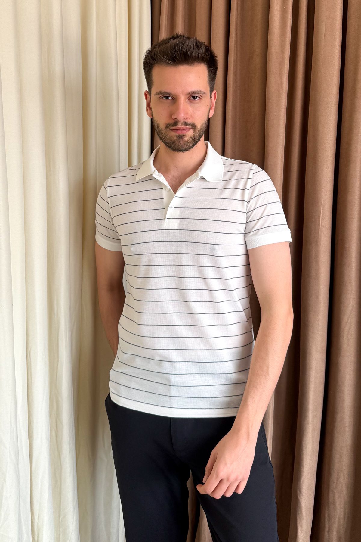 ModaPlaza Erkek Polo Yaka Tşhırt 3149
