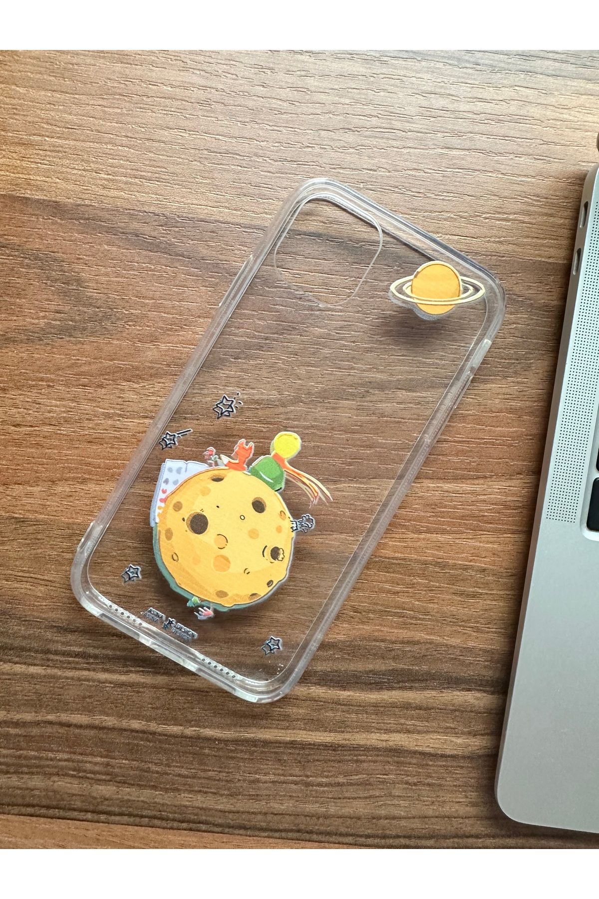 Mobildizayn XİAOMİ REDMİ 10 Uyumlu Küçük Prens Desenli Şeffaf Telefon Kılıfı