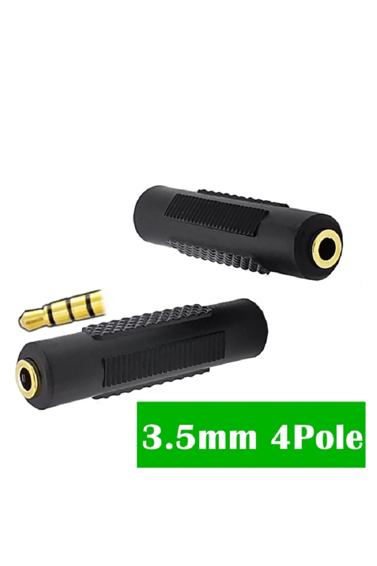 Streo 3.5mm Kadın 3.5mm Kadın Stero Adaptörü MP3 DVD Kulaklık İçin Jack Ses Kablosu Uzatma Konektörü