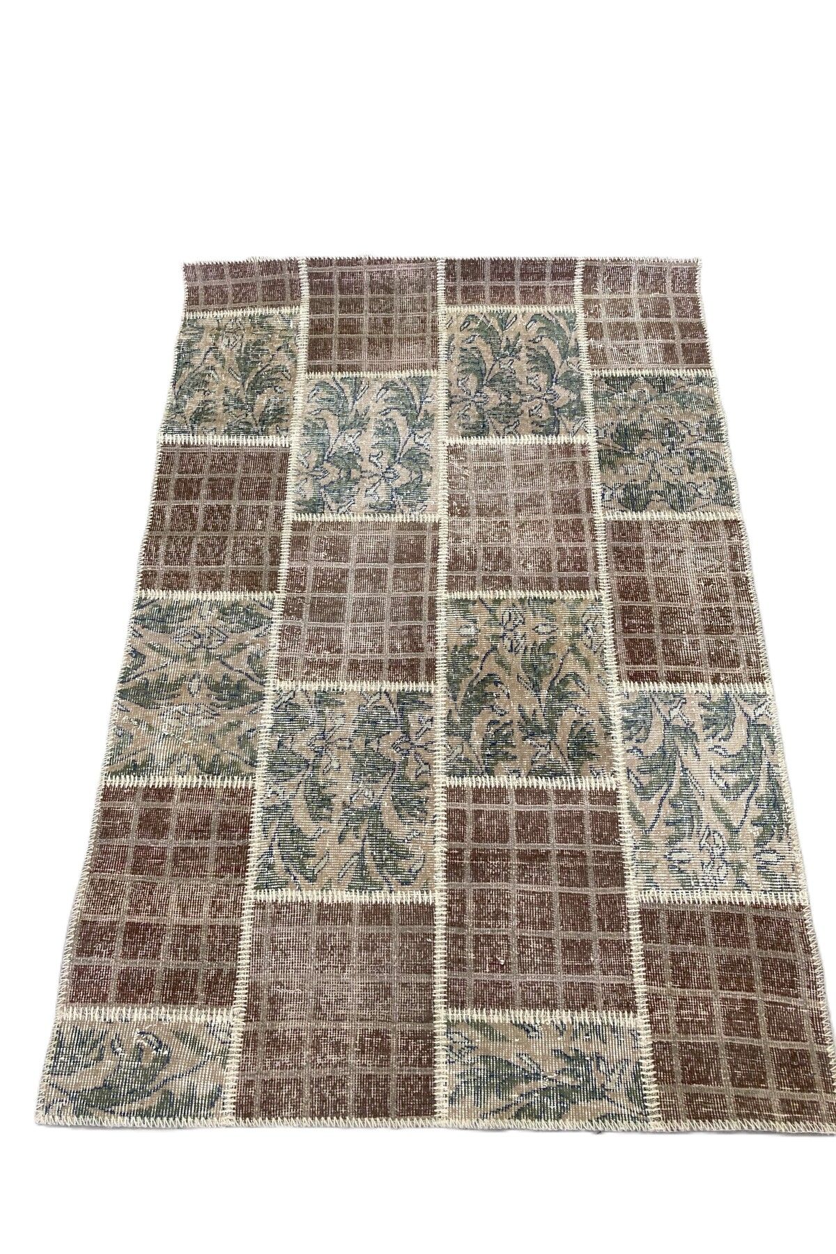 1001Rugs Patchwork El Halı 120 x 180