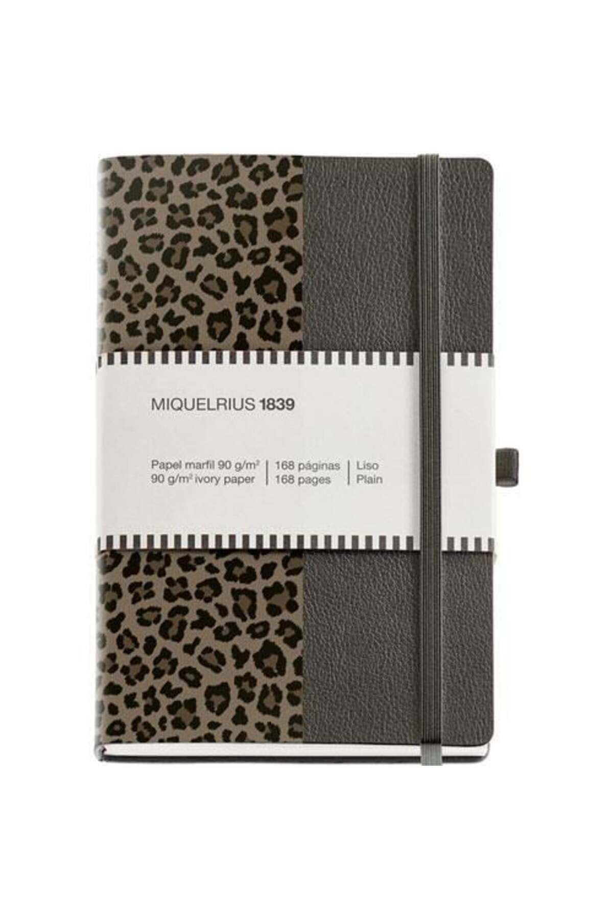 Unmeiprojects Miquelrius Look Enjoy MR Leopard 11.2X17.4 cm Çizgisiz Defter
