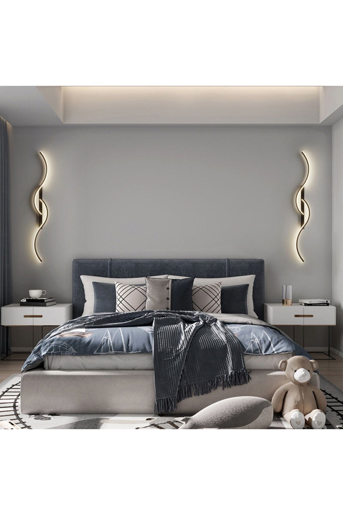 Led Aplik Modern Duvar 3renk - San Felipe 100 Cm