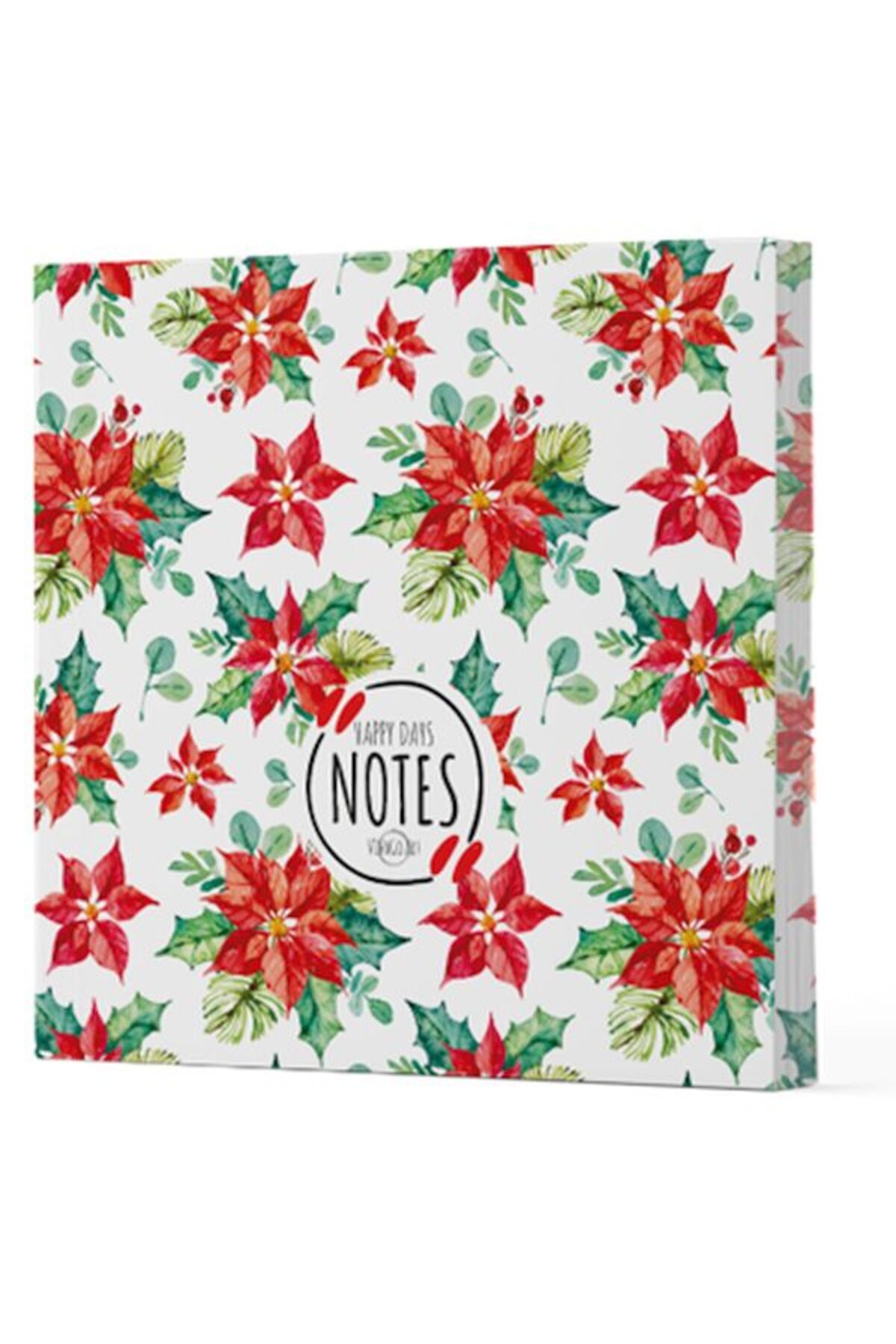 Destek Yayınları Yılbaşı 6 Çizgisiz Yan Boyamalı Defter