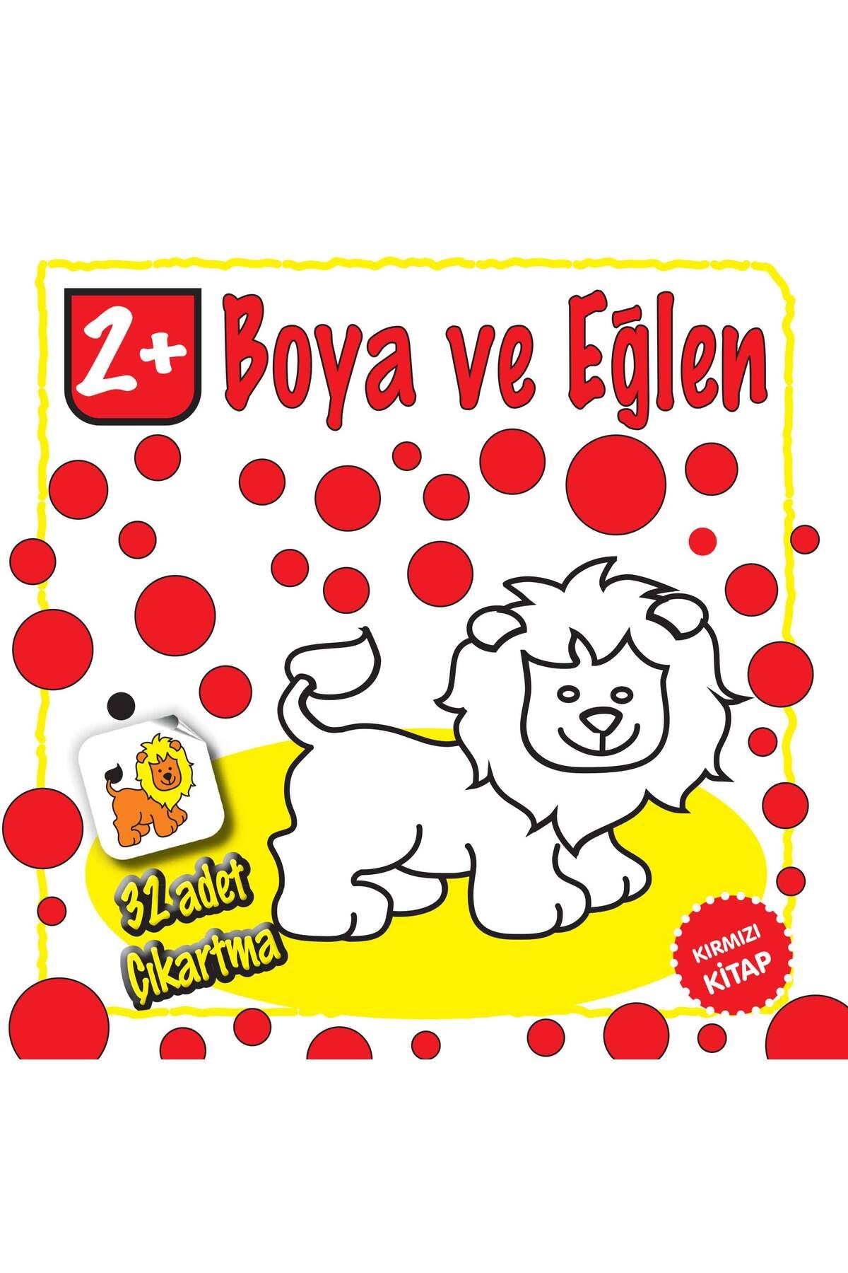 Parıltı Yayınları Boya ve Eğlen Kırmızı