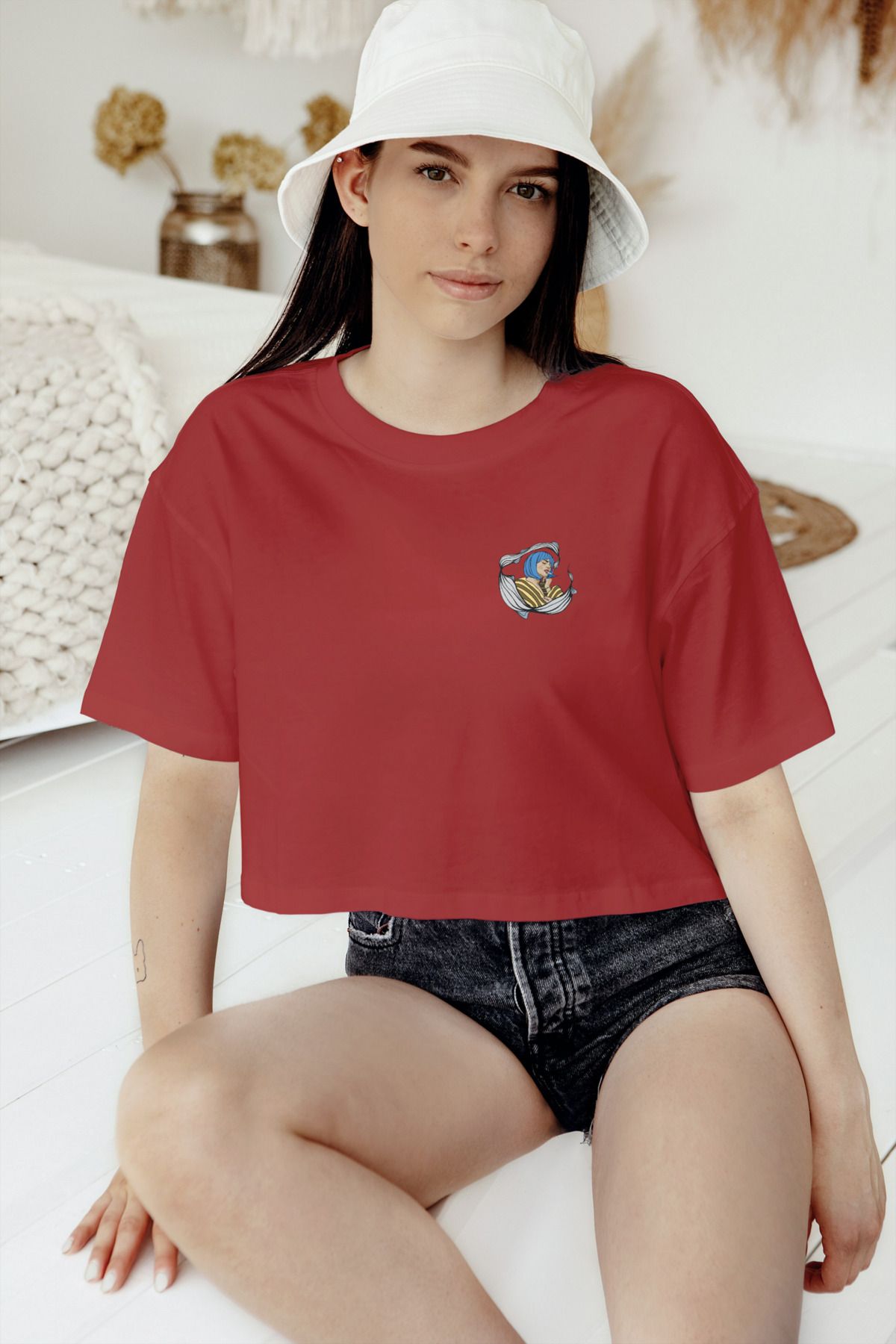 MLSİRİUS ART INKMUSE-CROP TİŞÖRT