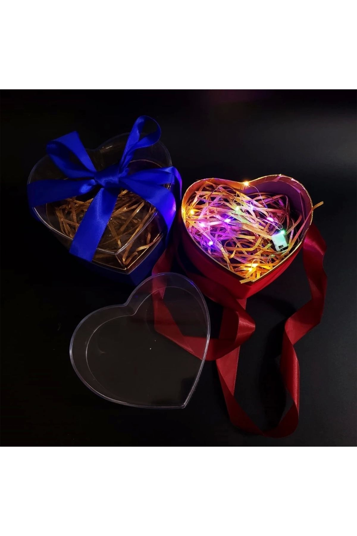 ShopNova Led'li Kalp Kutu