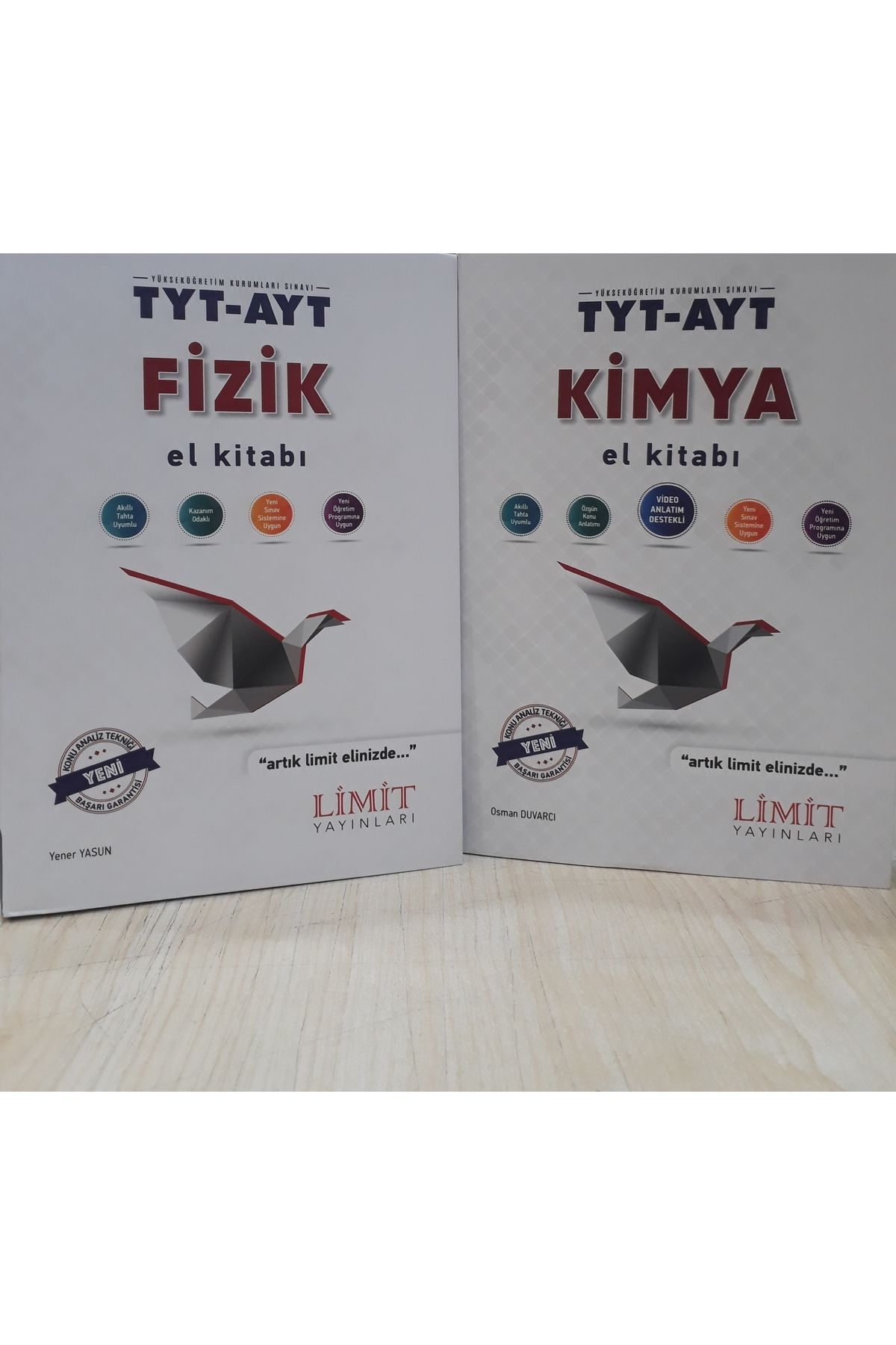 Limit Yayınları 2025 limit tyt ayt fizik+kimya el kitabı 2 li set
