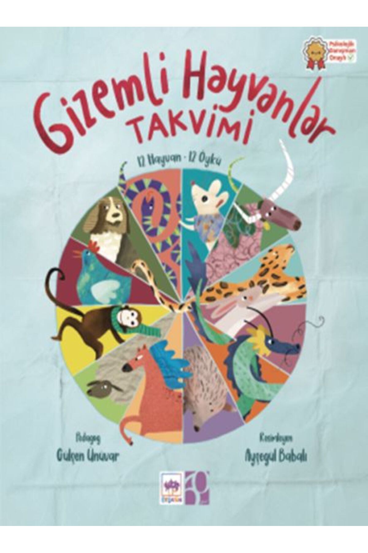Destek Yayınları Gizemli Hayvanlar Takvimi 12 Hayvan 12 Öykü