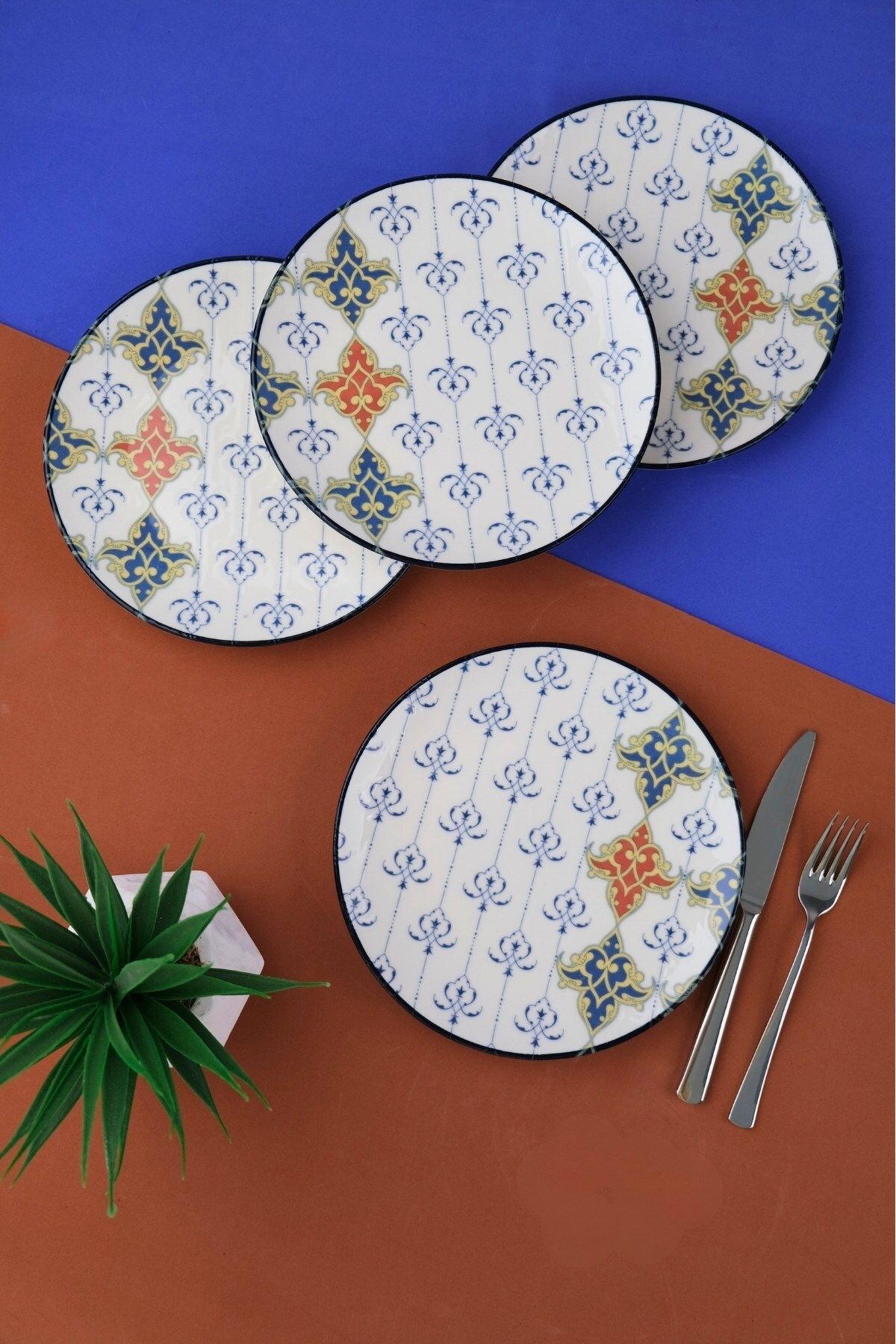 tabakevi Tabak Evi Porselen Audrey Pasta Takımı 20cm 4 Kişilik 4 Parça TVL4PTPRS1211