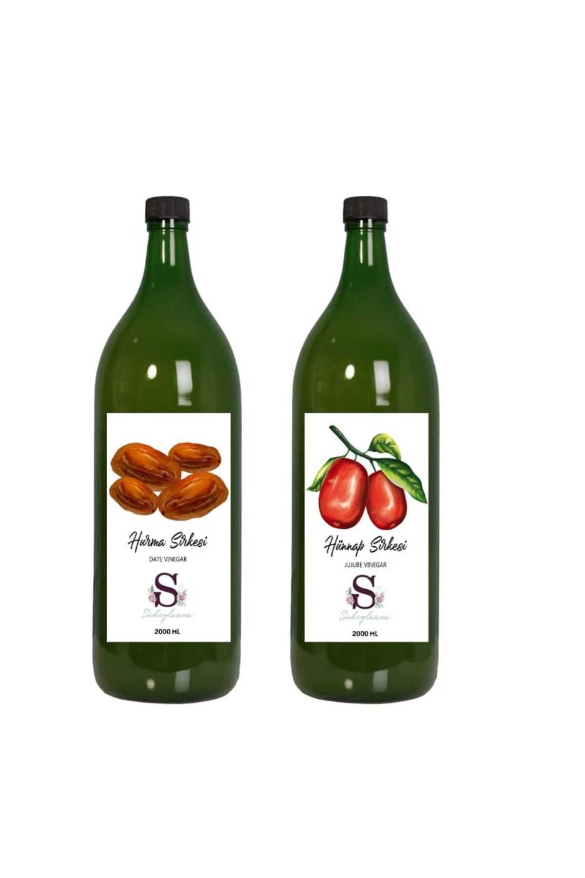 Süheylaana Doğal Hurma Sirkesi 2000 Ml - Doğal Hünnap Sirkesi 2000 Ml