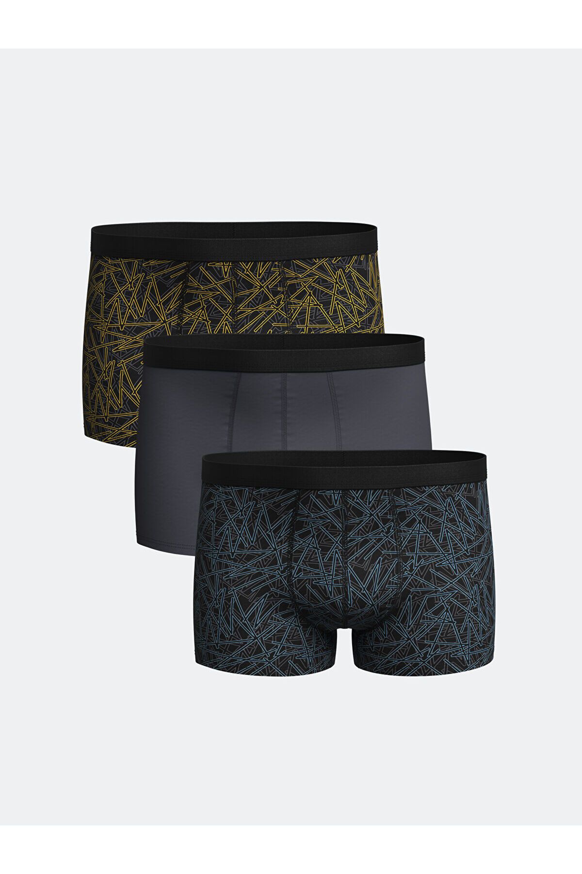 LC Waikiki Standart Kalıp Pamuklu Esnek Erkek Boxer 3'lü