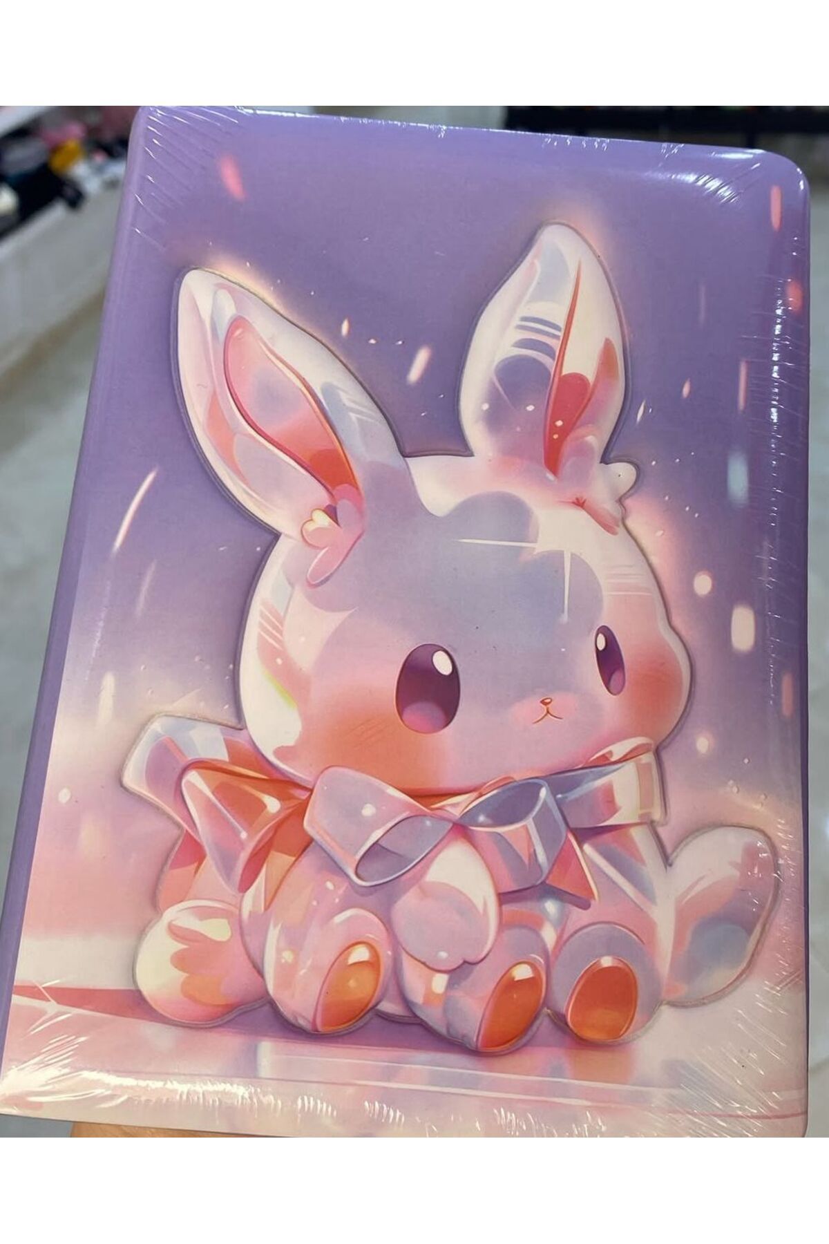 PARLAK EVREN KEDİCİKLİ KABARTMA DESEN DEFTER