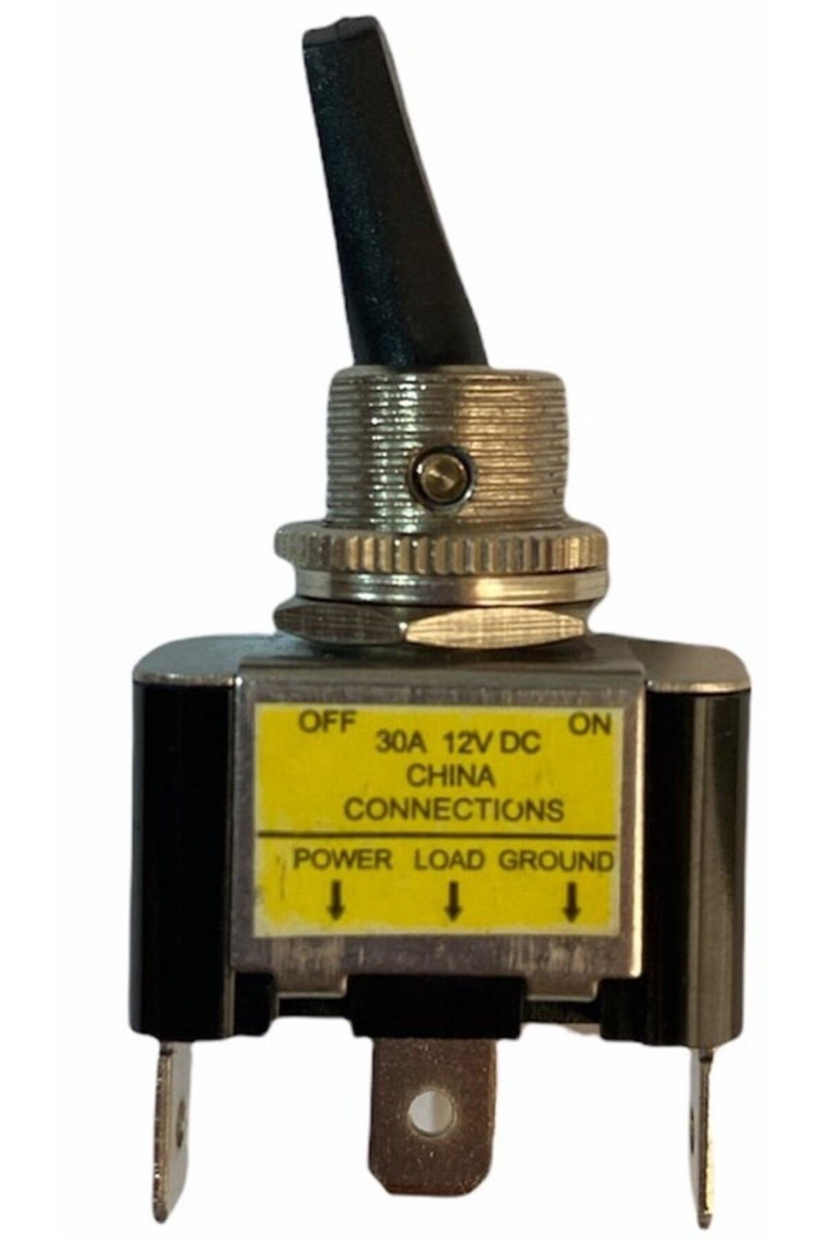 Modafiks 12 VOLT DC 30 AMPER TOGGLE SWİTCH ON-OFF IŞIKLI (IC-151B) (4767)
