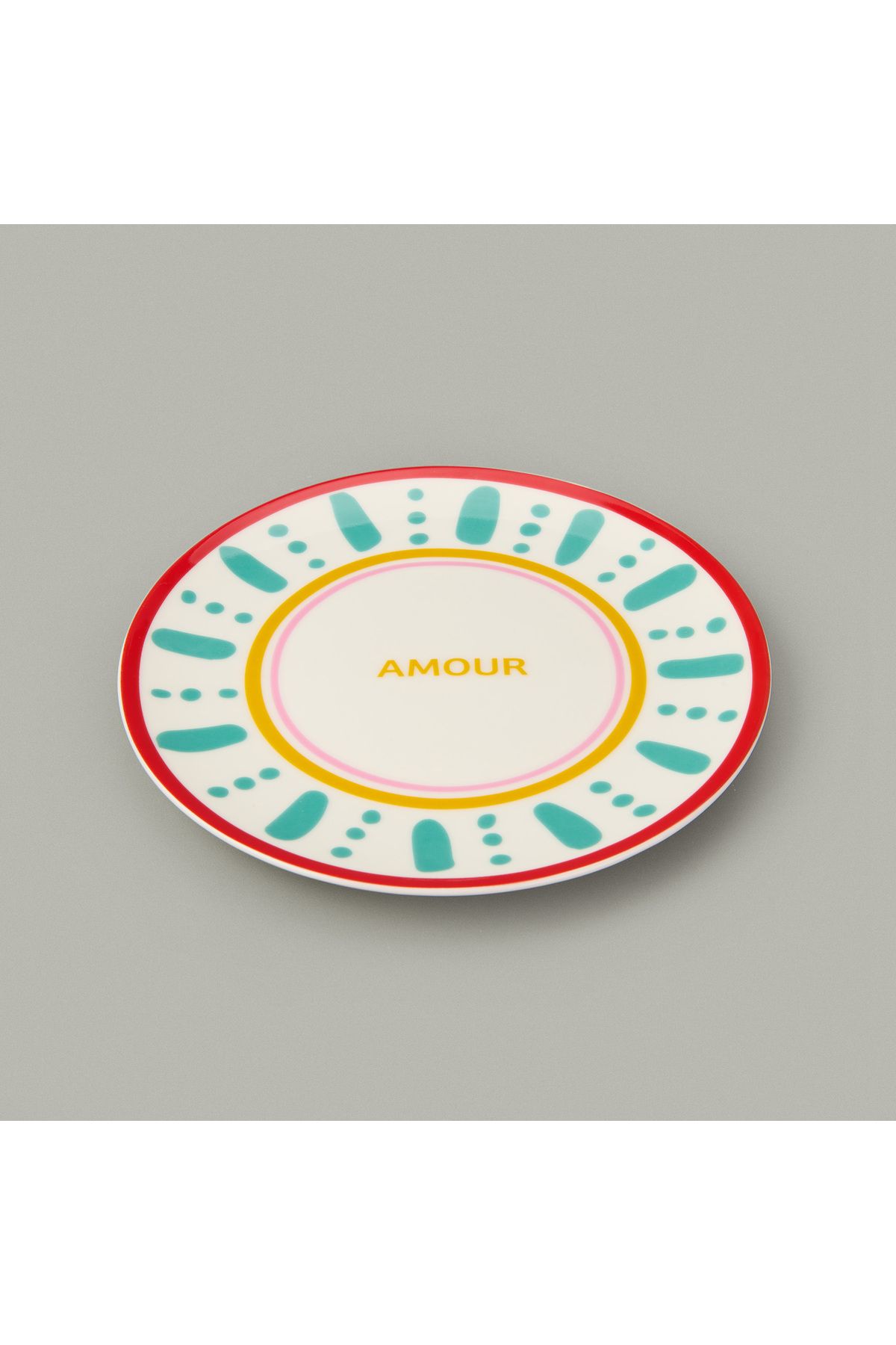 Evidea Kitchen Amour Pasta Tabağı - Renkli - 19 cm