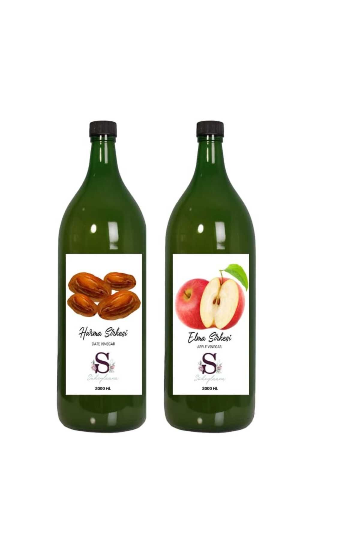 Süheylaana Doğal Hurma Sirkesi 2000 Ml - Doğal Elma Sirkesi 2000 Ml