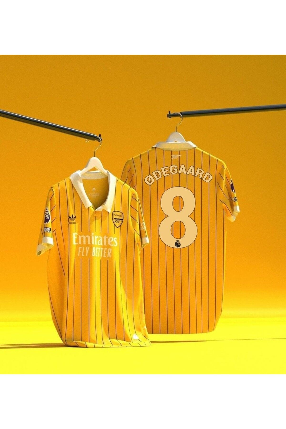 Atlas Global Arsenal 2024/25 Yeni Sezon Martin Ødegaard Özel Konsept Forması