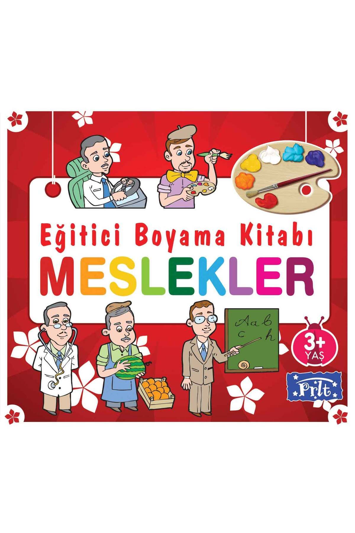 Parıltı Yayınları Eğitici Boyama Kitabı Meslekler