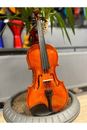 Sazhane 4/4 Tam Boy Parlak Keman (Çanta,Yay, Reçine Dahil)