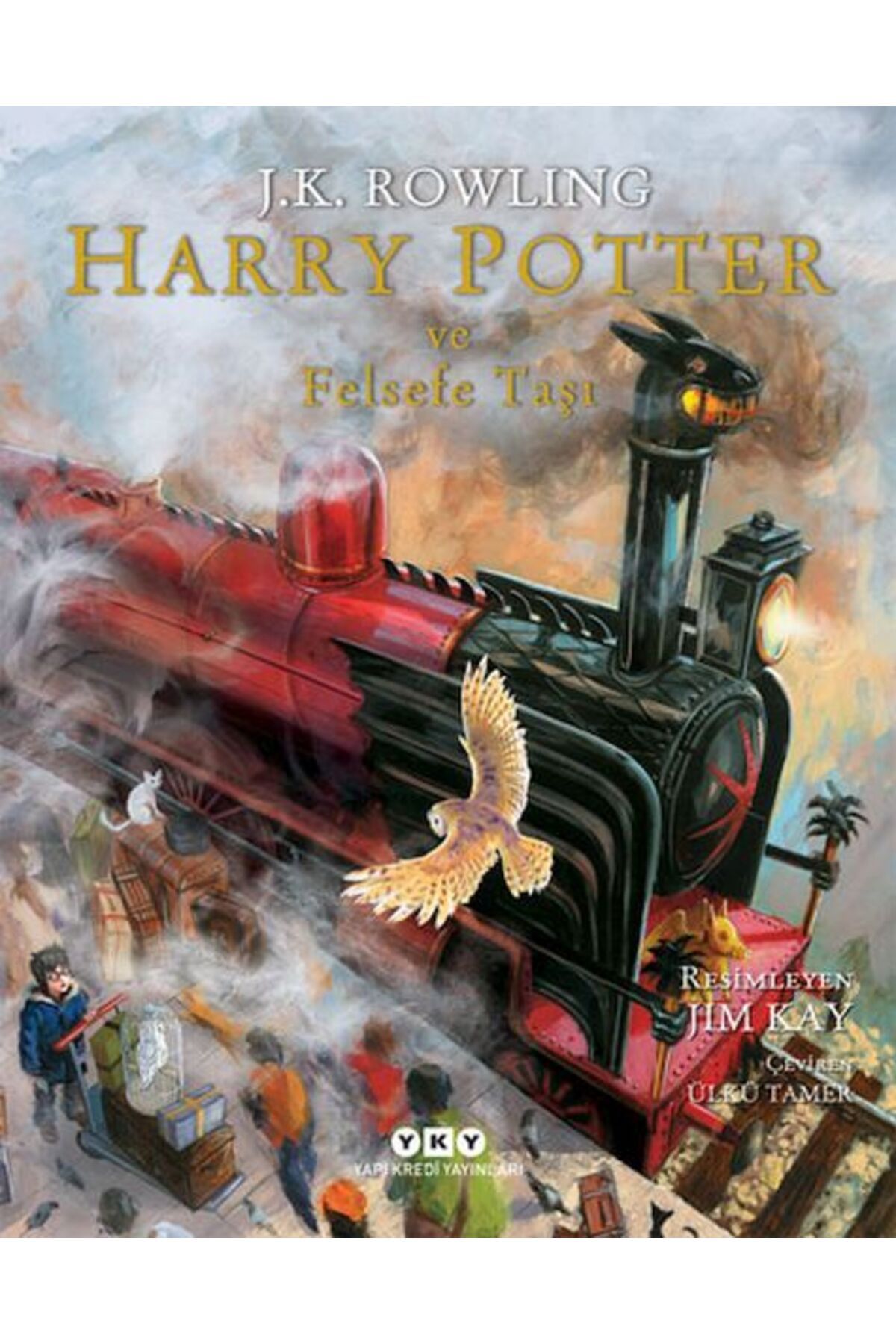 Destek Yayınları Harry Potter ve Felsefe Taşı Resimli Özel Baskı
