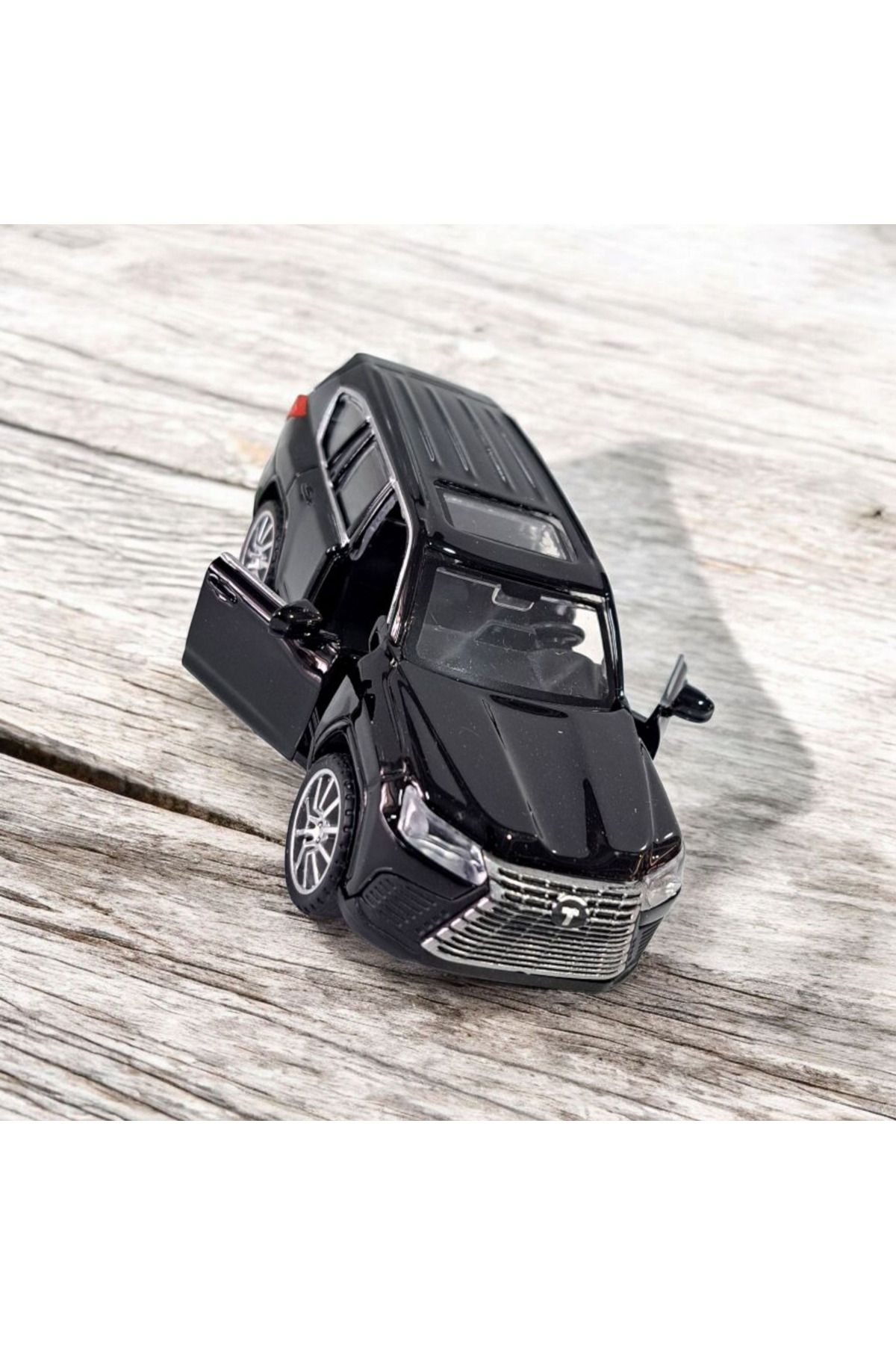 ALYTOYS Oyuncak Metal Araba SUW Kapıları Açılan Araba Çek Bırak Araba 12x4,6cm