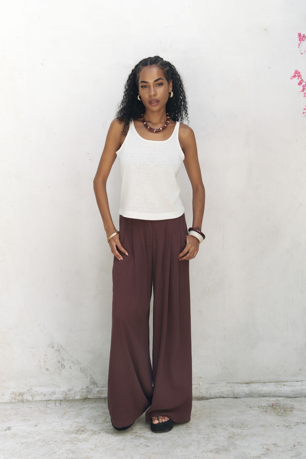 BOHEMAİ-Salnor Basic Ecru Crop 2