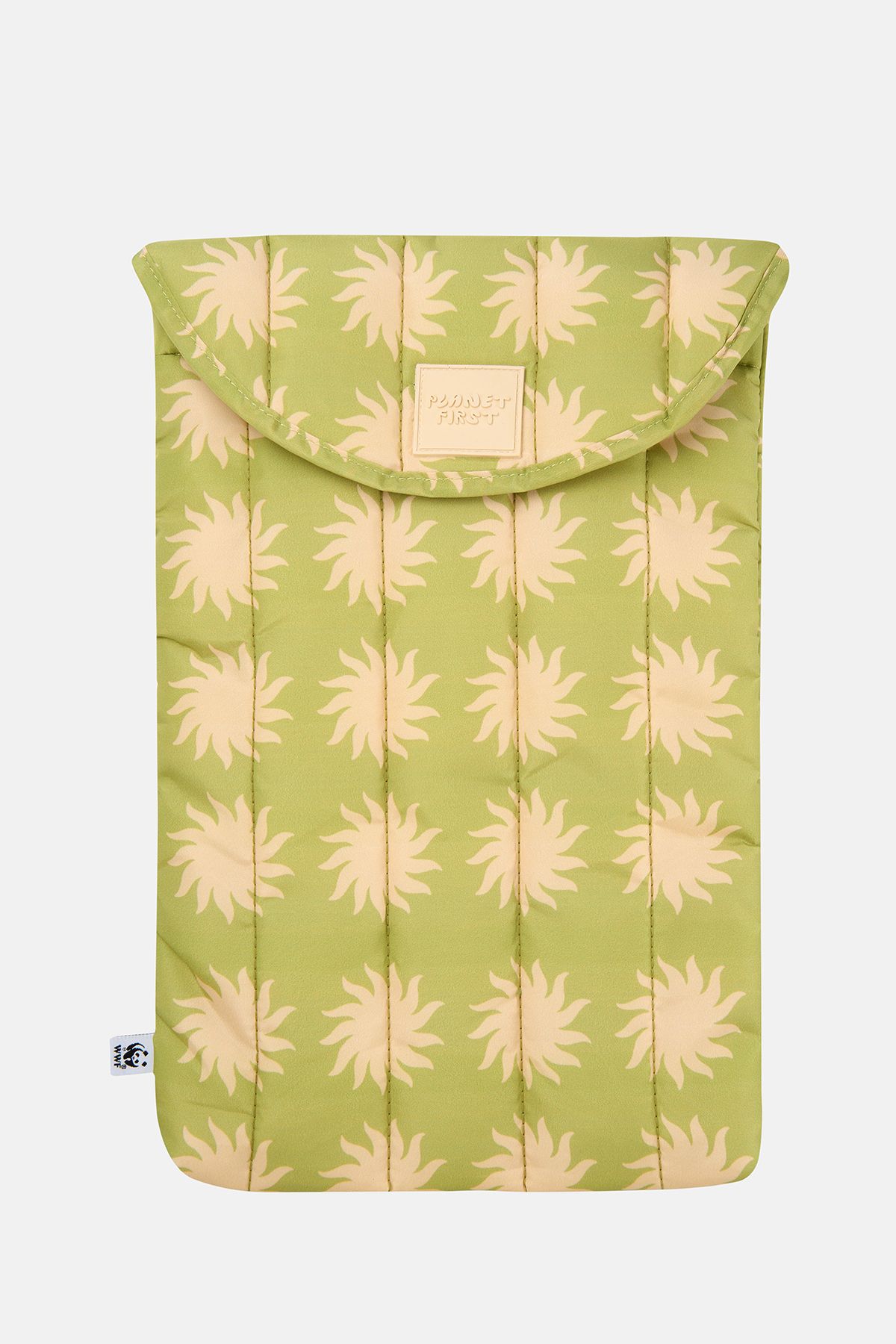 WWF Market Güneş Laptop Case - Sarı/Yeşil