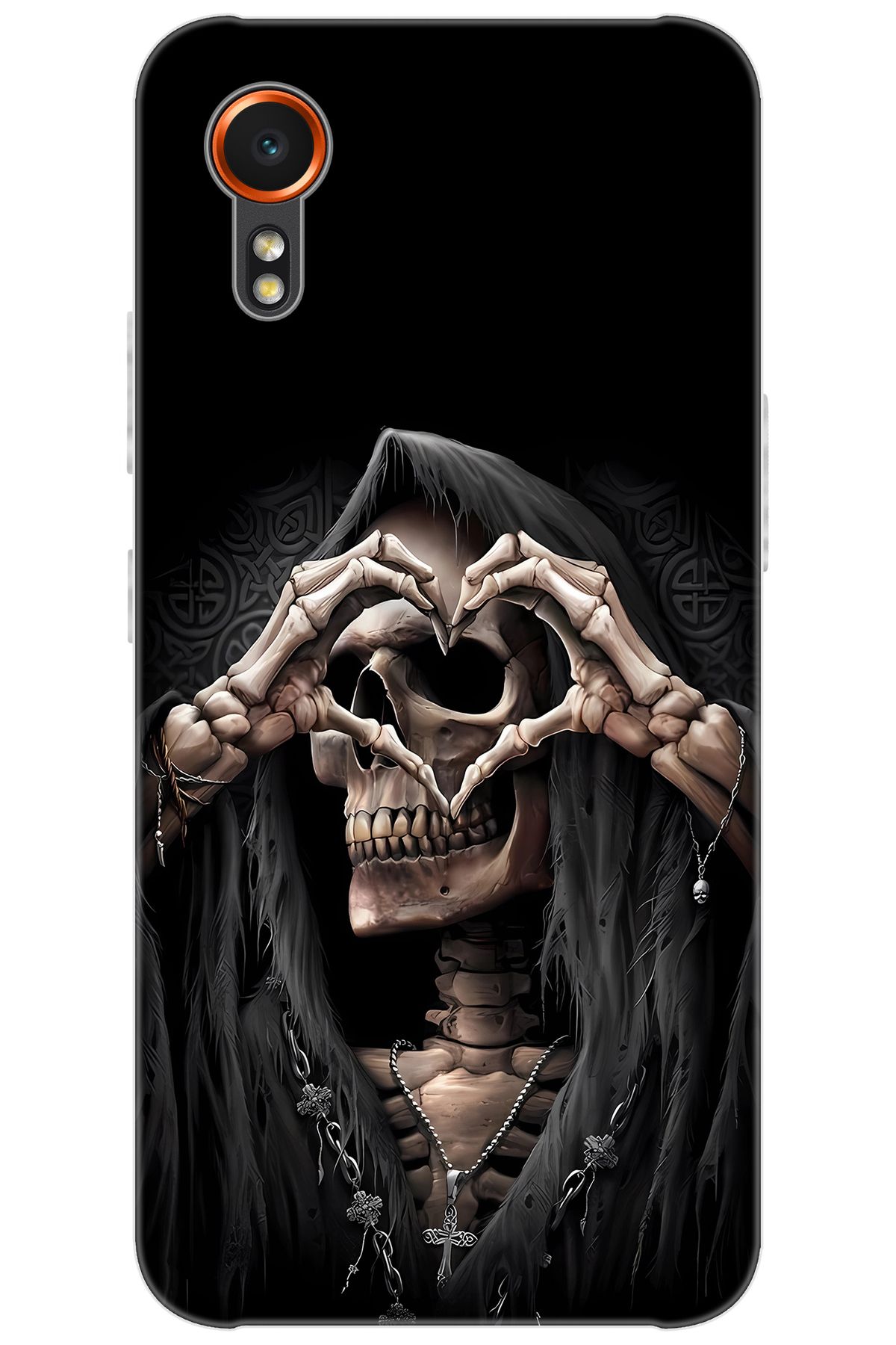 Ceppare Samsung Galaxy XCover7 (SM-G556B) Uyumlu Kılıf Desen Baskılı Silikon İskelet STK:652 CP-yRGaEf1