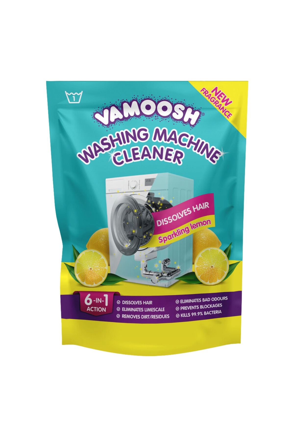 Vamoosh Çamaşır Makinesi Temizleyici – Limon