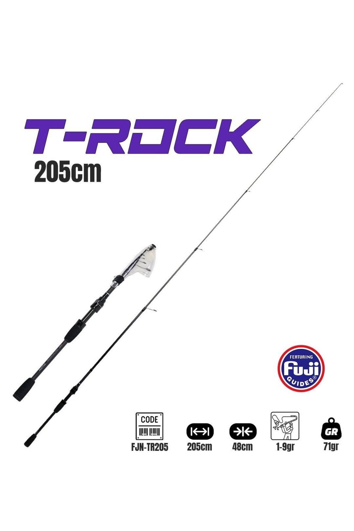 Fujin T-Rock 205cm 1-9gr Teleskopik LRF Kamışı