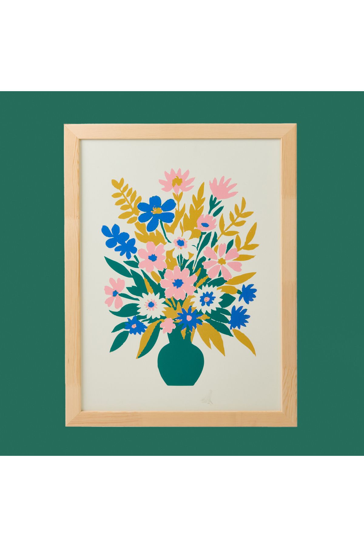 Evidea Deco Granny Summer Çerçeveli Tablo - Renkli - 50x70 cm