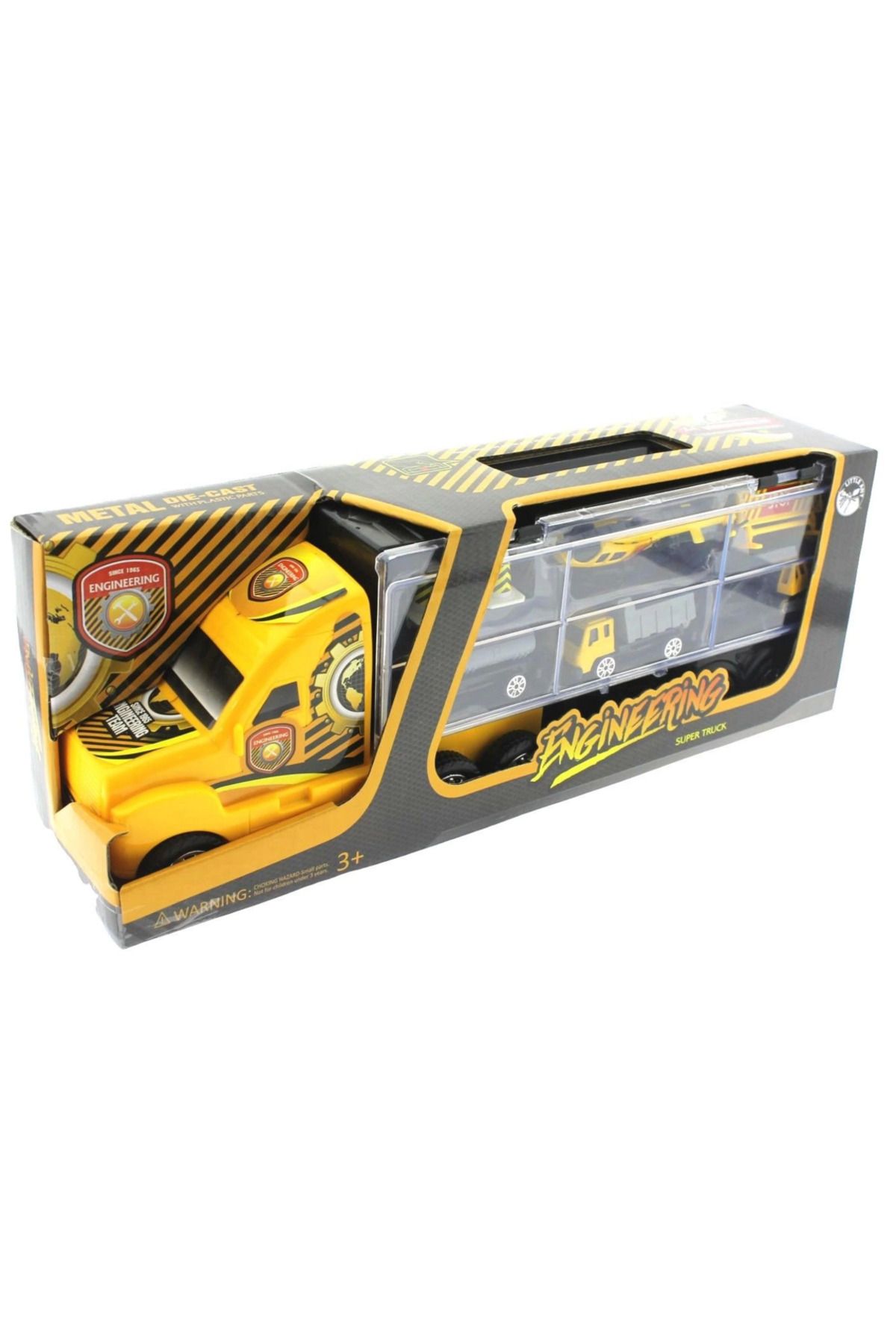 Emperium Taşınabilir Die Cast Metal Araçlı İnşaat Kamyonu