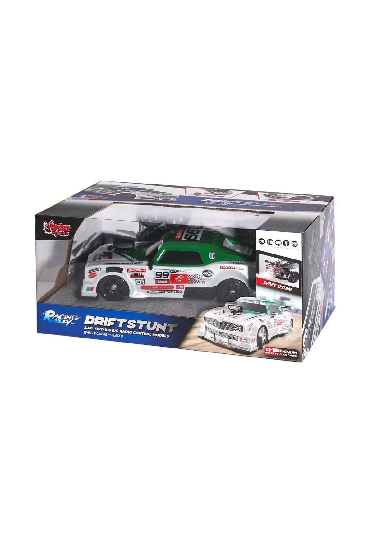 Emperium HB-SC16A08 Kumandalı 4x4 Drift Araba Işıklı ve Buharlı -Vardem Oyuncak