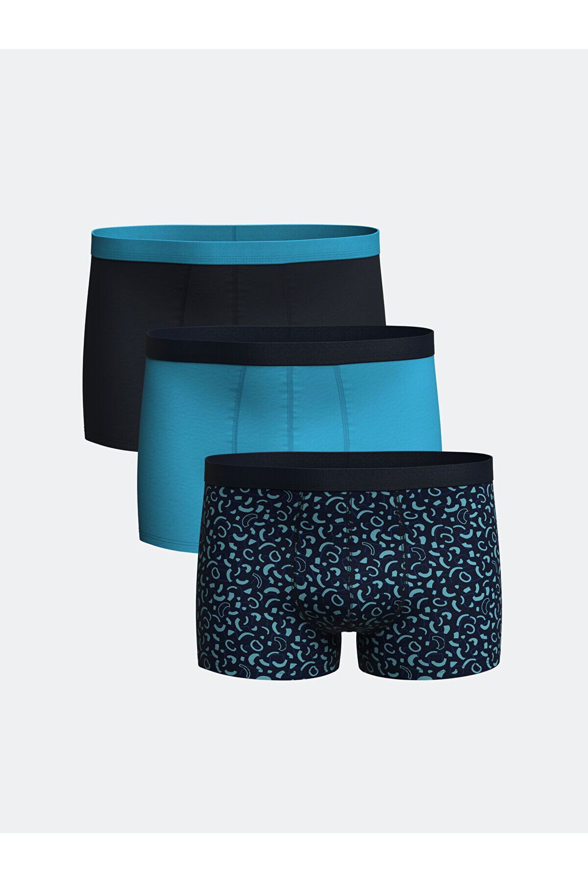 LC Waikiki Standart Kalıp Pamuklu Esnek Erkek Boxer 3'lü