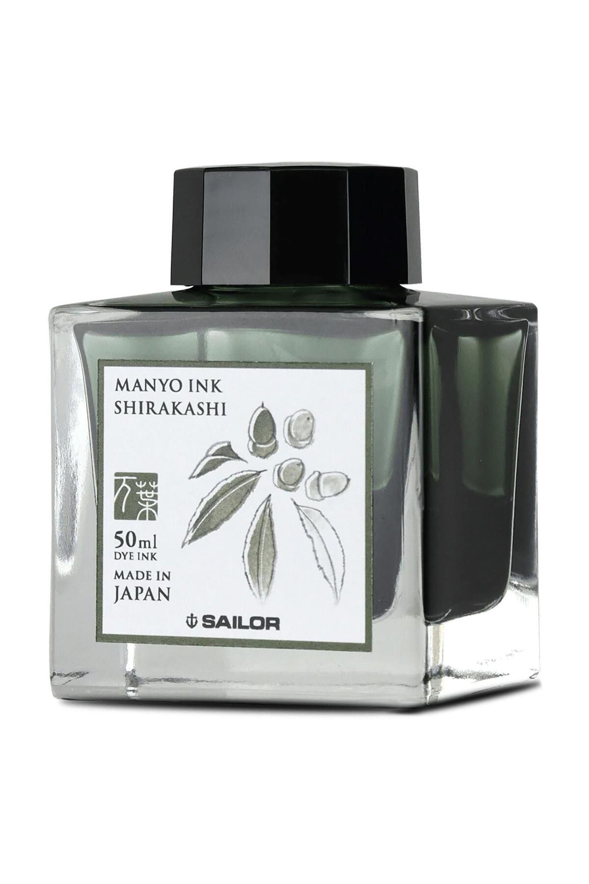 Sailor Manyo Ink Colours Dolma Kalem Mürekkebi Shirakashi 50 ml