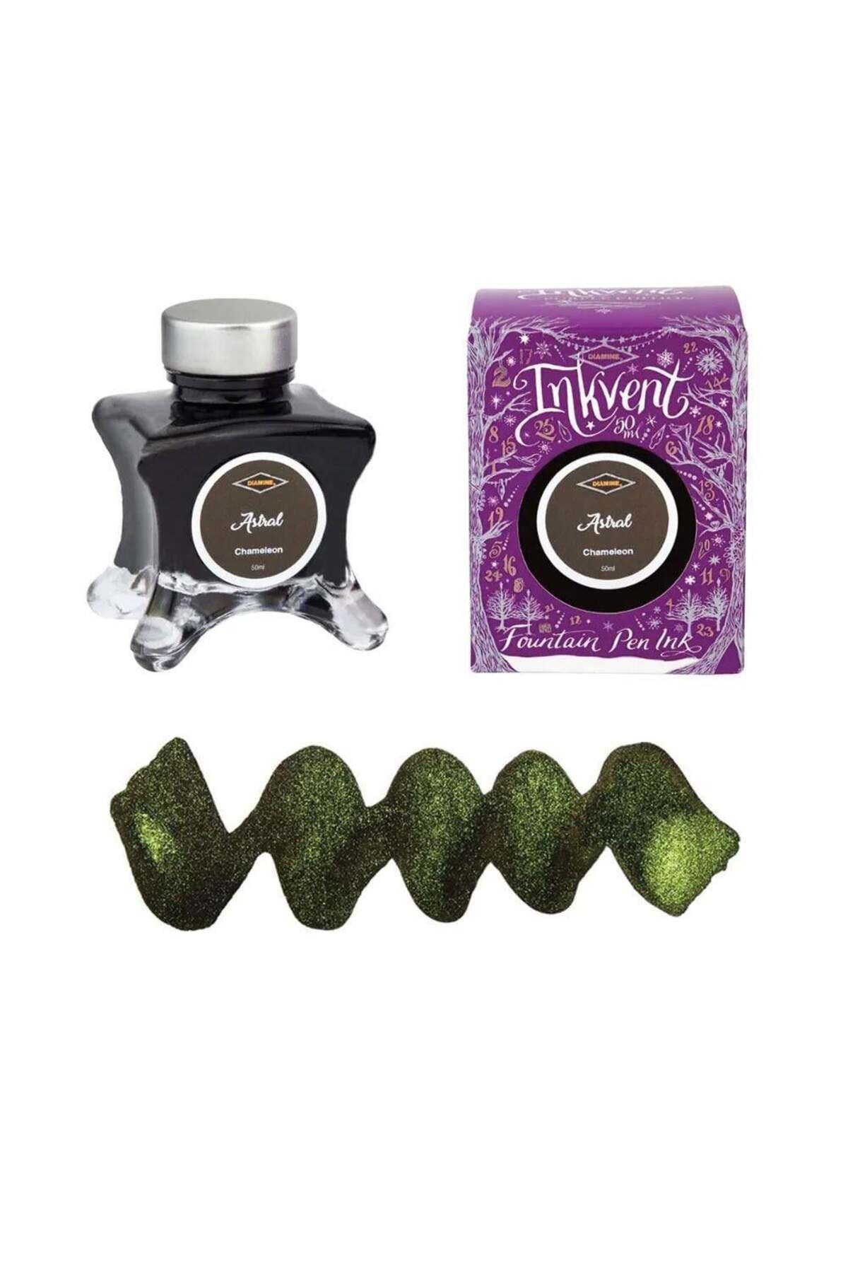Diamine Inkvent Purple Collection Şişe Mürekkep 50ml Astral