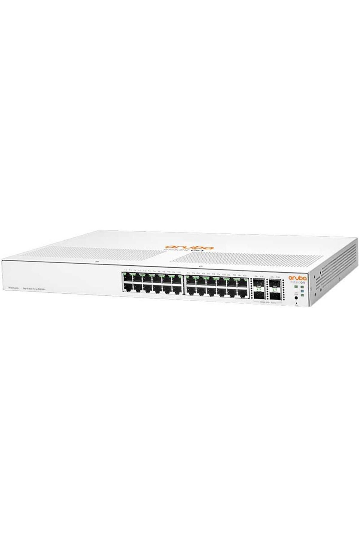 HP Aruba Instant On 1930-24G JL684B 24 Port Gigabit POE 4SFP-SFP+ 370W Yönetilebilir Switch