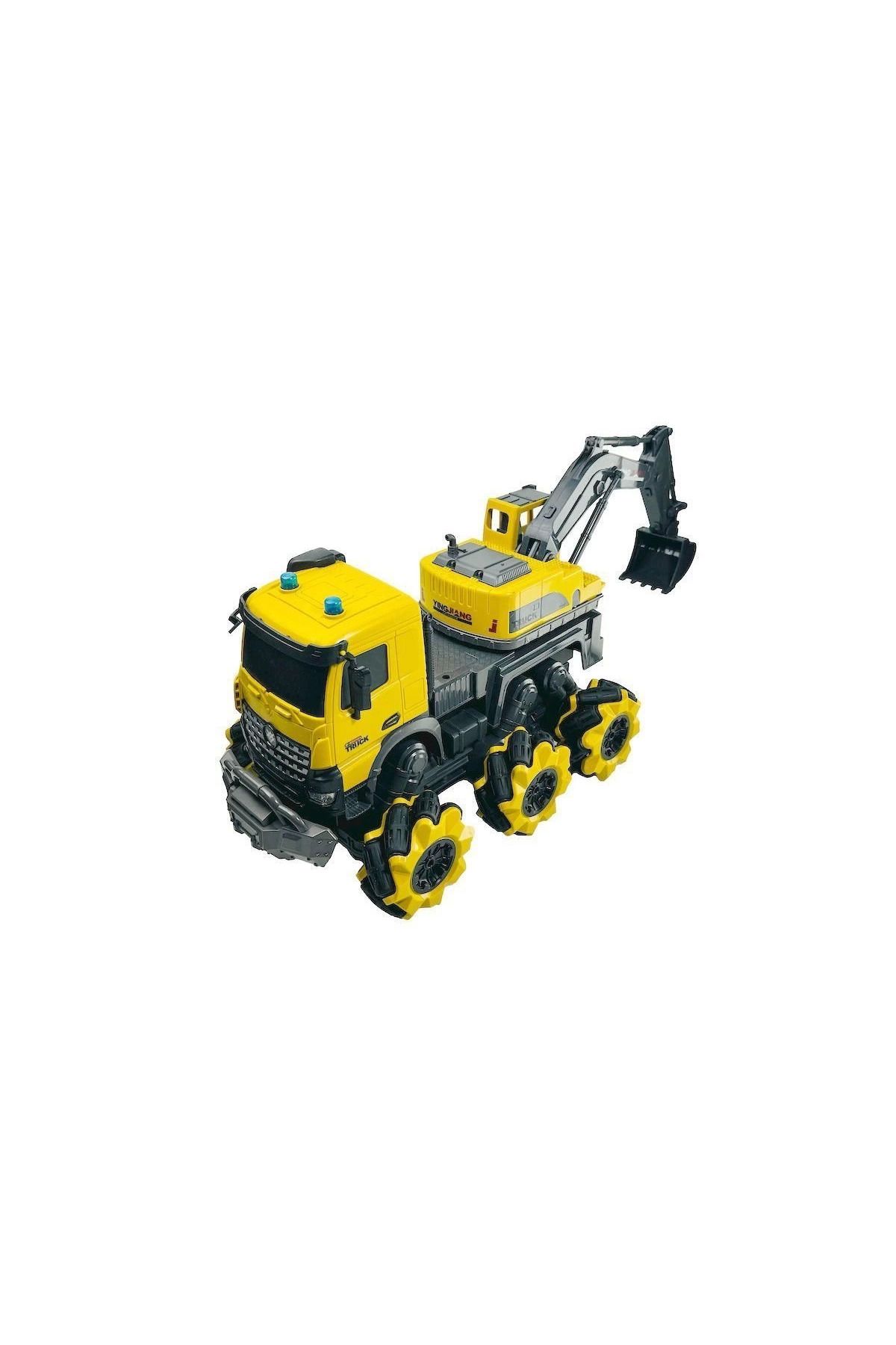 Emperium YJ-075-4 1:14 Uzaktan Kumandalı Full Fonksiyon 2.4G Kamyon Kazıcı -Vardem