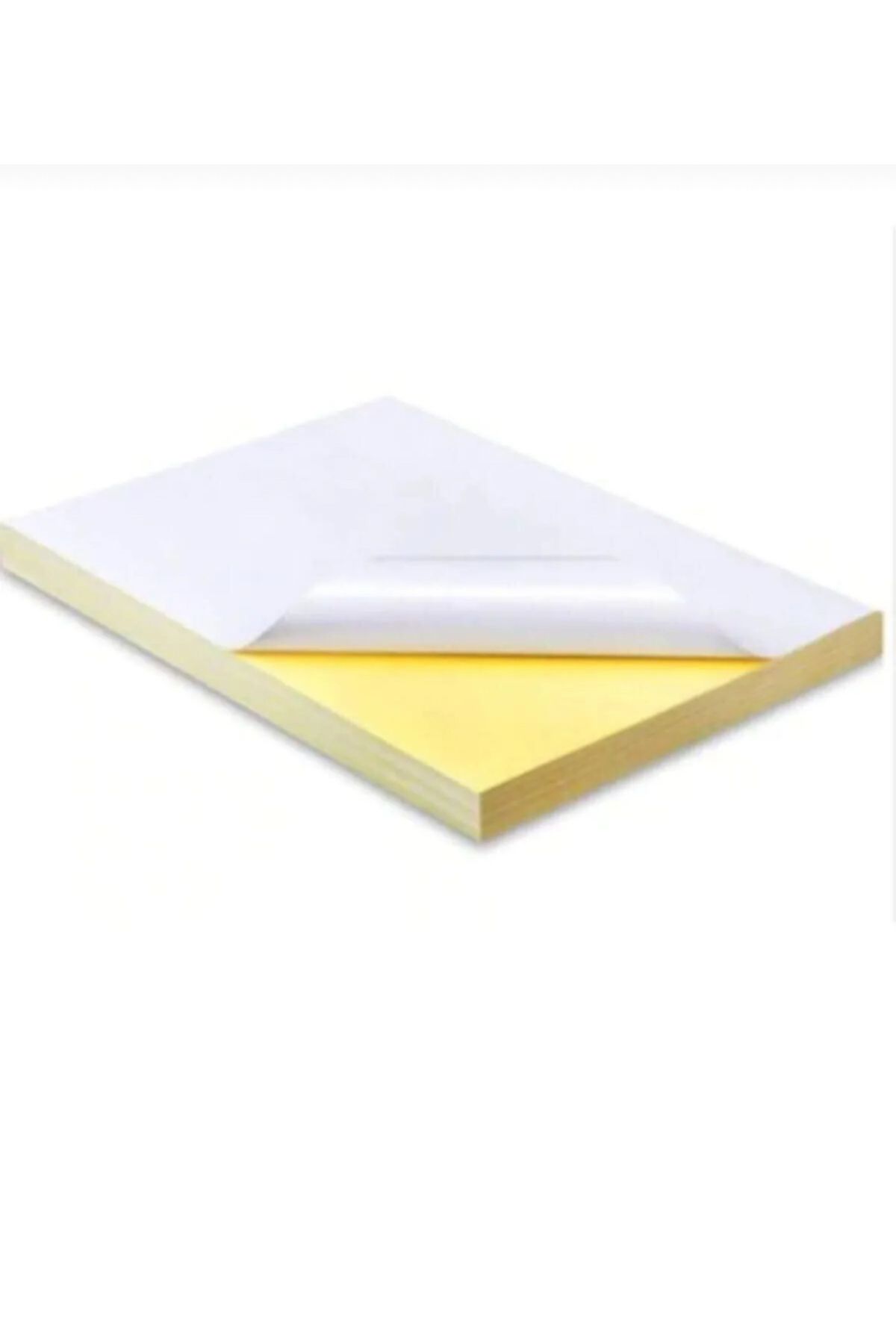 2020 A3 Etiket Parlak Kuşe Yapışkanlı 100 Adet Çıkartma Etiket Boş Paketleme Sticker 42x29,7 cm