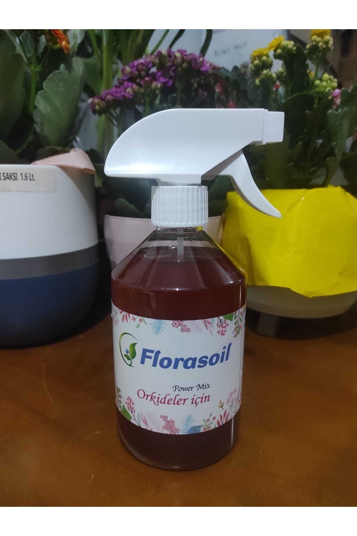 Florasoil Power Mix 2 Adet Orkide ve Tüm Süs Bitkileri İçin 500 ml Dal Tomurcuk ve Çiçek Gelişimi