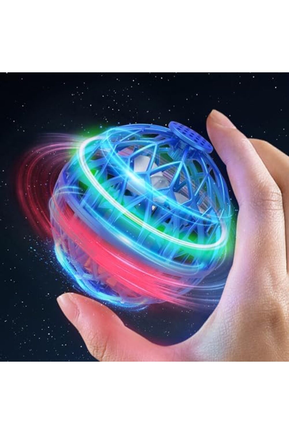 OBEST Hoverball Flying Ball 2024, Magic Spinner Boomerang Ball, Jucărie Zburătoare Cool, Mini Dronă - One Size
