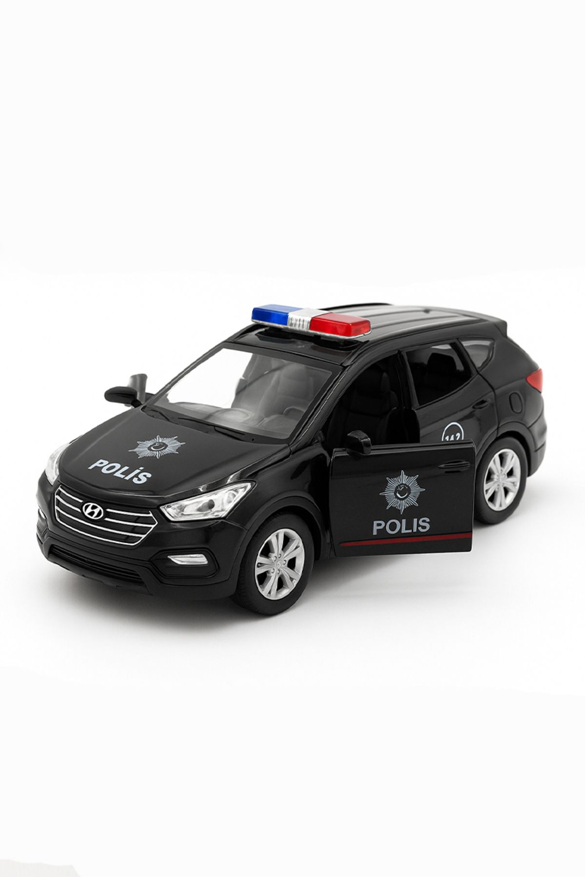 farddad Işıklı Ve Sesli Polis Araba | Metal Çek Bırak Polis Oyuncak Araba | Model Polis Aracı 1:36 12CM