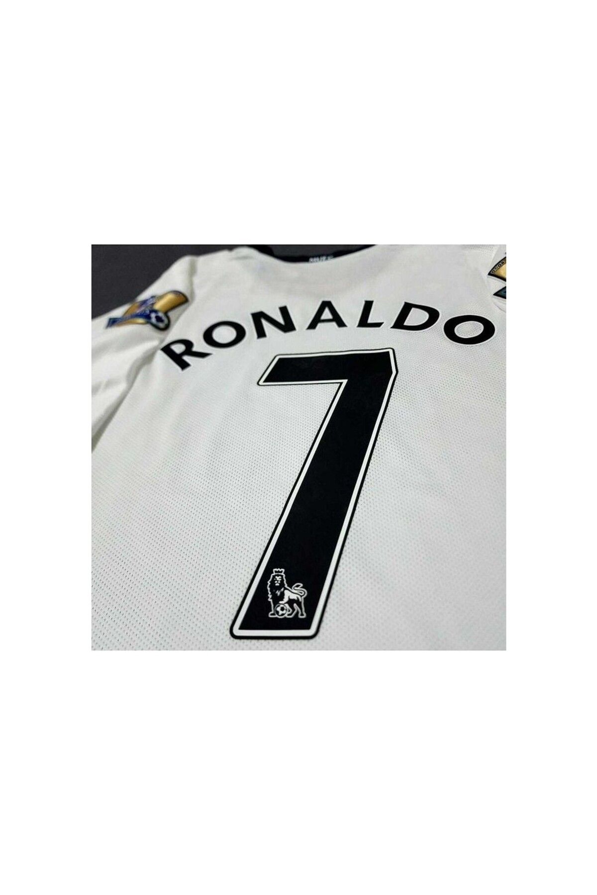 Atlas Global M.Unitedd 2008 Moskova Şampiyonlar Ligi Finali Cristiano Ronaldo Forması (Beyaz)