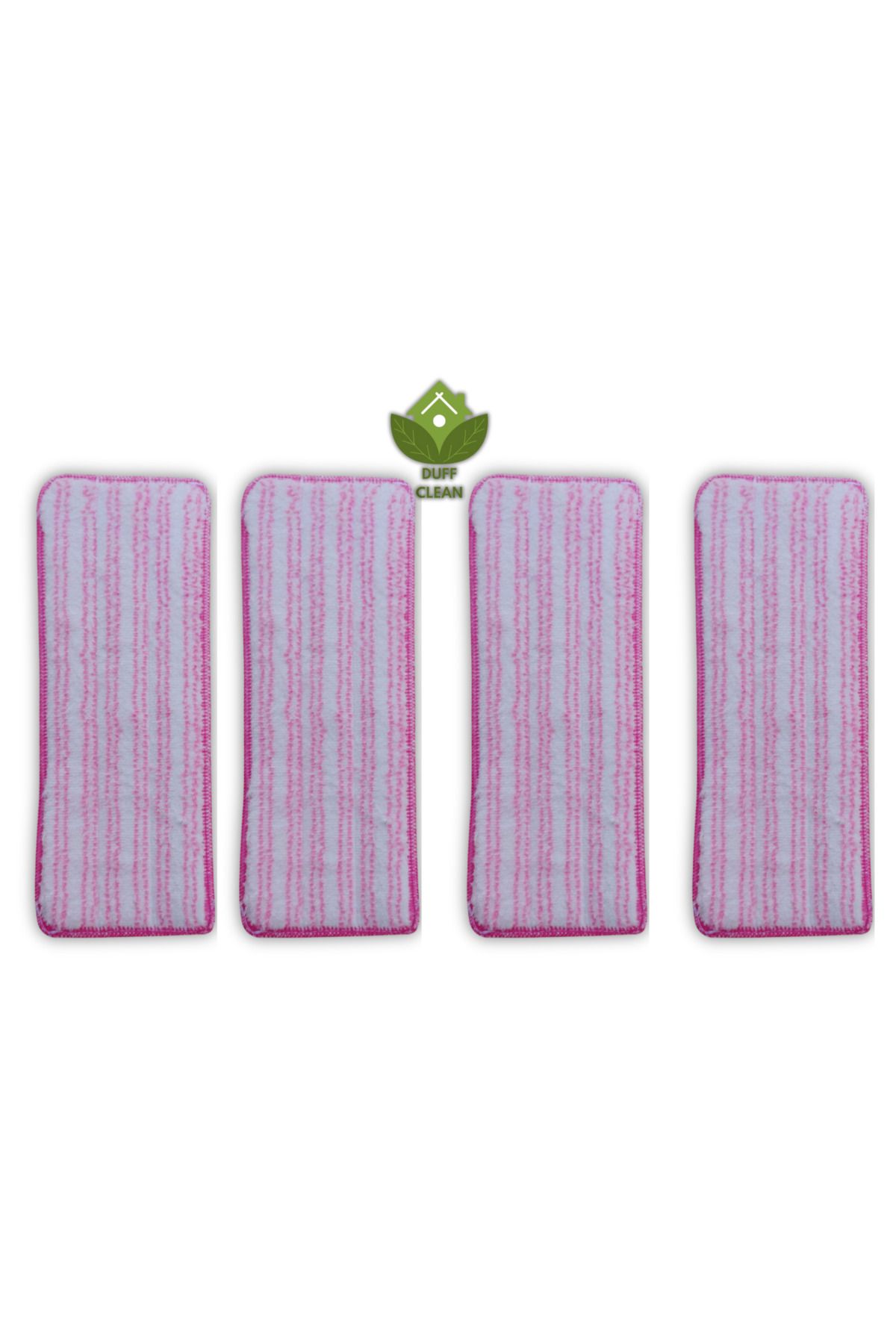 DUFF CLEAN Mikrofiber Tablet Mop Yedek Bezi4 lü Set Yüksek kaliteli mikrofiber yedek 33*12.50 CM