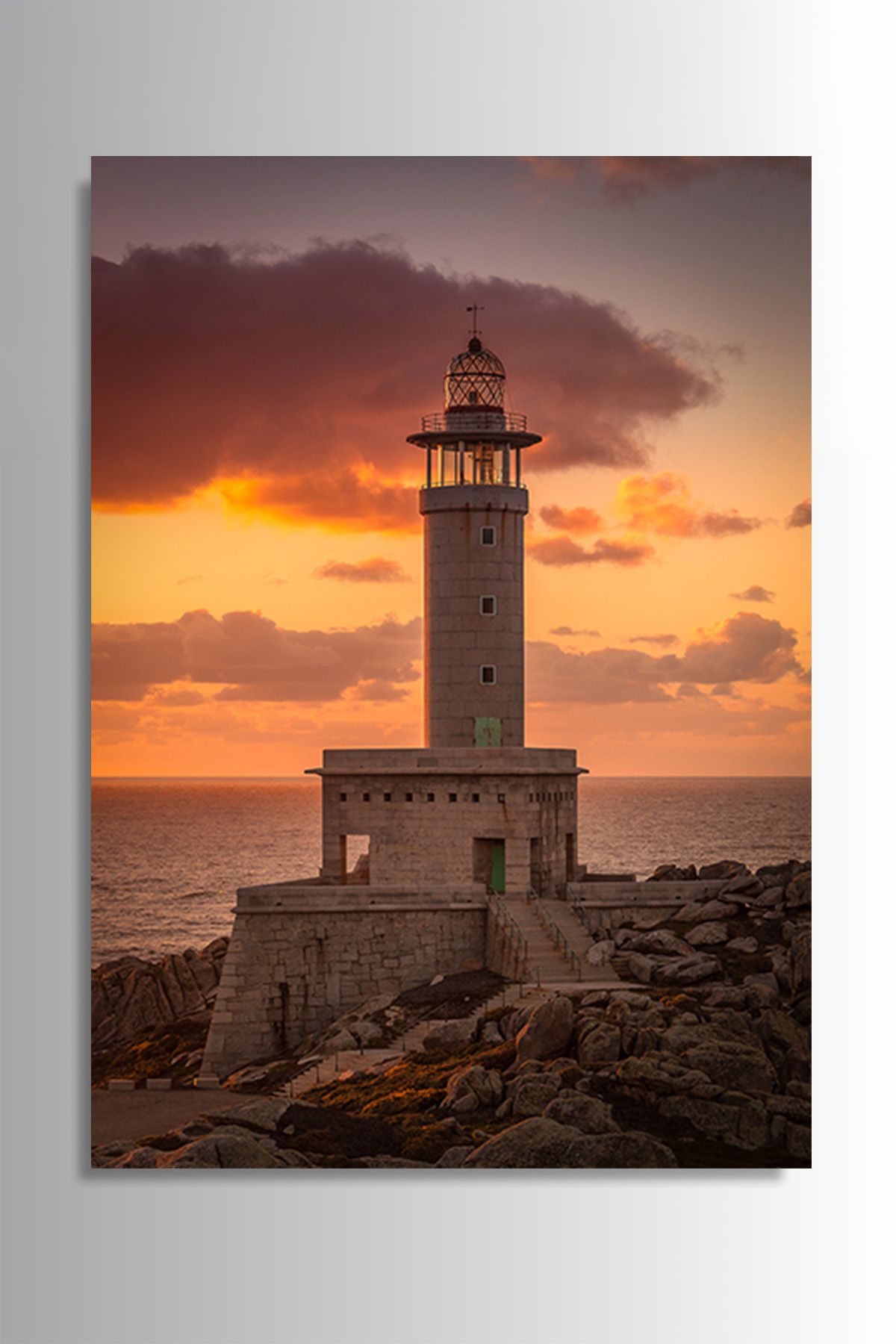 Nejjelo Deniz Feneri Cam Tablo Hediyelik Kırılmaz