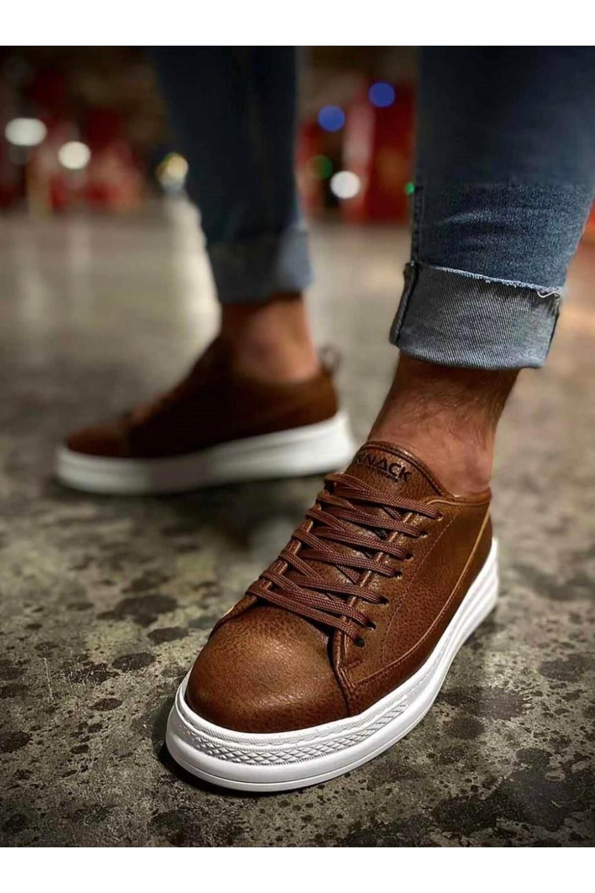 Byshoes Knack Sneakers Ayakkabı 010 Taba