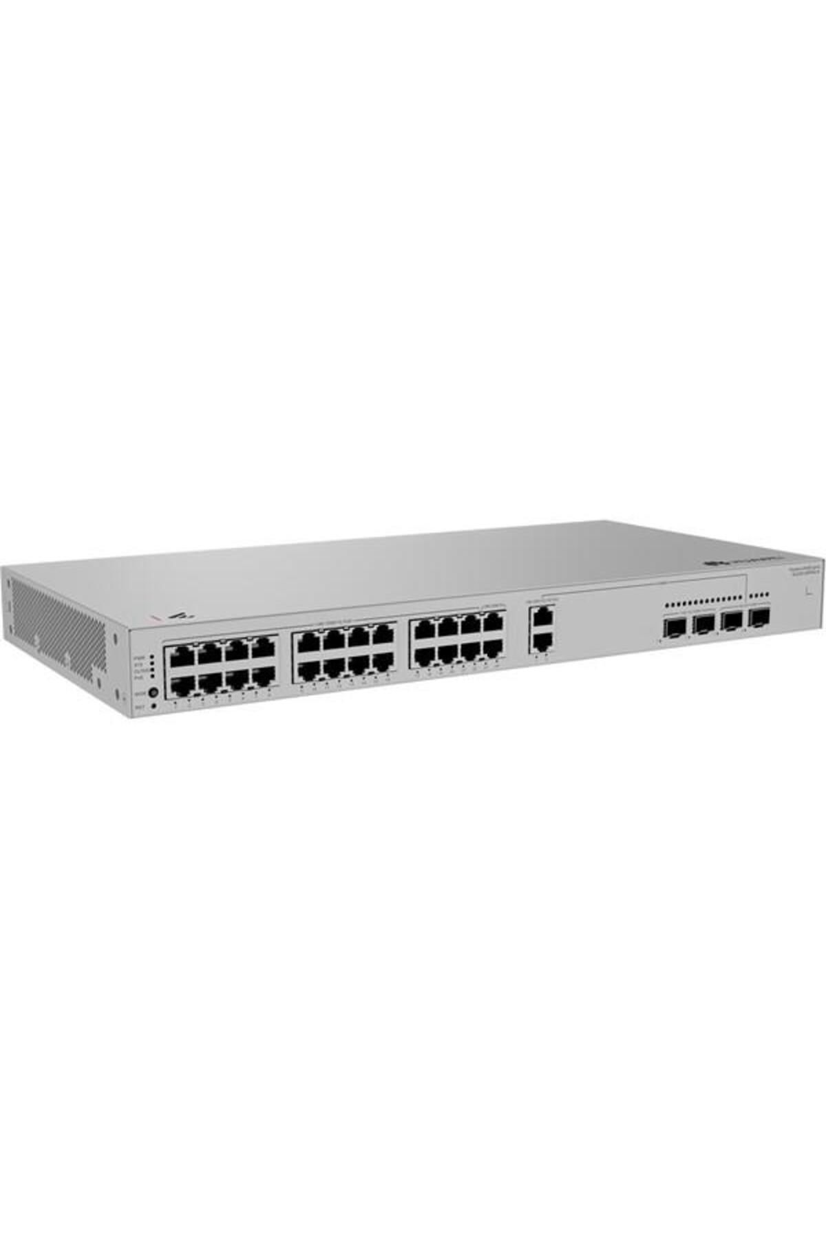 Huawei 24port 400W 22port PoE+ eKIT S220S-26PN4JX GIGABIT 2xSFP/2xSFP+ Yönetilebilir Switch RackMoun